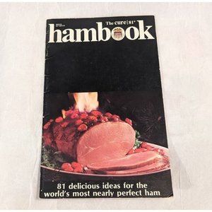 Hormel Hambook Cook Book 81 Recipes The Cure Vtg Foodie Retro Advertisement Pork